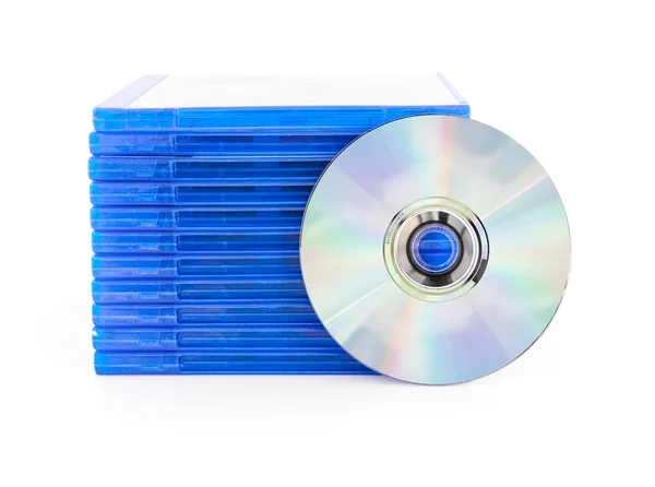 Scatola DVD con disco — Foto Stock