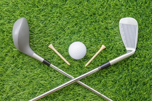 Sport föremål med anknytning till golfutrustning — Stockfoto