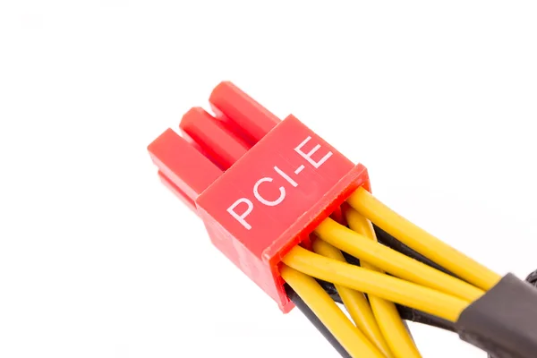 Kablo PCI-E ekran kartı — Stok fotoğraf