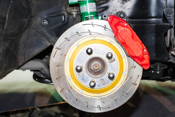 Front disk brakes system — Stock Photo, Image