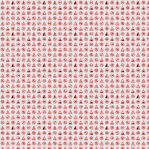 Вектор без швов дорожного знака
