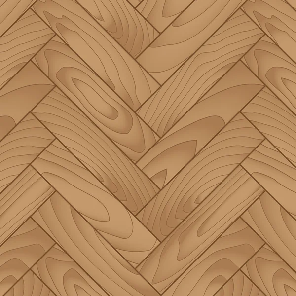 自然なパターンを持つ木製の寄せ木張り床 — ストックベクタ