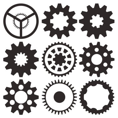 Dişli tekerlek vektör toplama