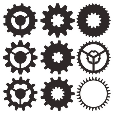 Dişli tekerlek vektör toplama