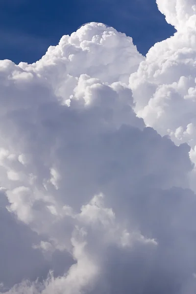 White clouds closeup in blue sky — Stock Photo, Image