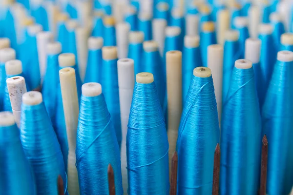 Bobbin for weaving silk — Stock Photo, Image