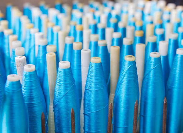 Bobbin for weaving silk — Stock Photo, Image