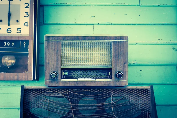 Retro Radio player — Stock Photo, Image