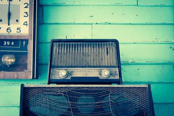 Retro radiospeler — Stockfoto