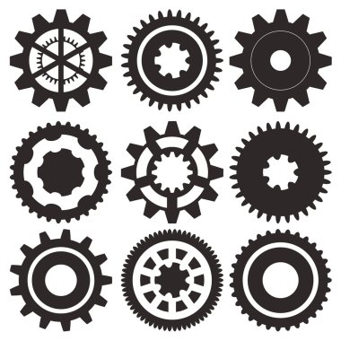  collection of gear wheels