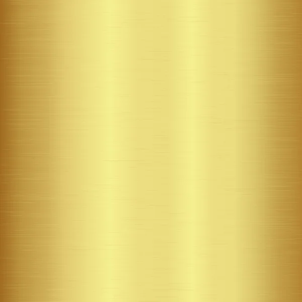 Gold polished metallic texture — Stock Vector