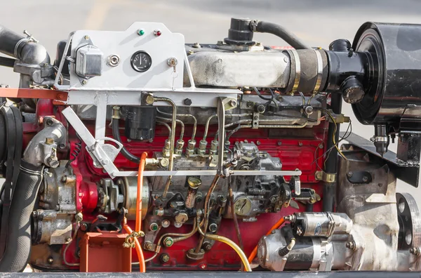 Diesel engine part of power plant — Stock Photo, Image