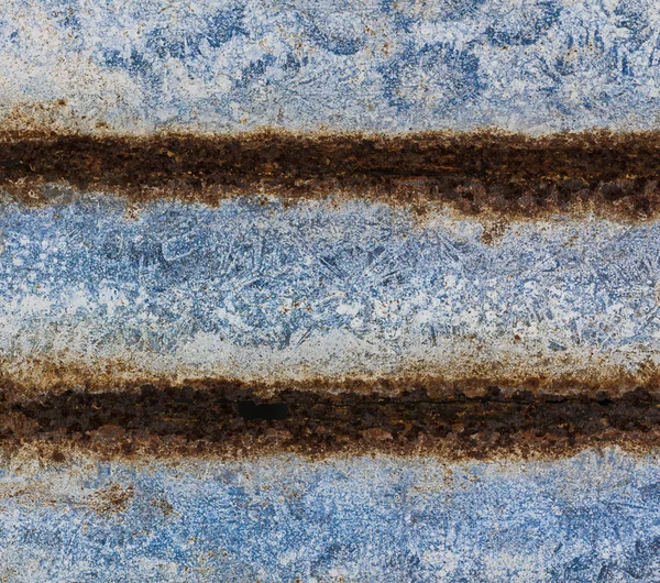 Old rusty zinc plate — Stock Photo, Image