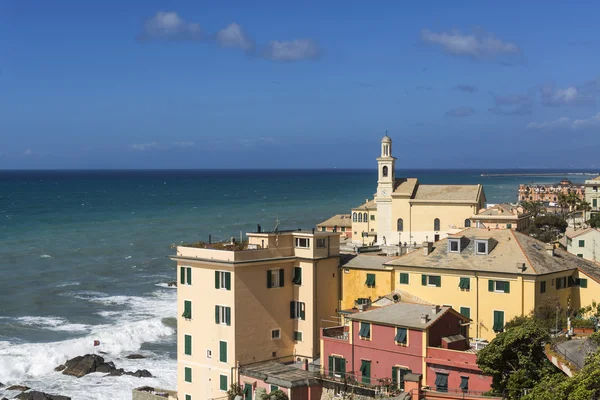 Wieś boccadasse Genua — Zdjęcie stockowe