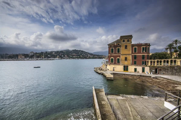 Küste von Rapallo — Stockfoto