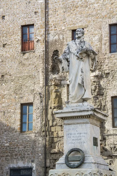 Pohled na sochu Pierluigi da Palestrina — Stock fotografie