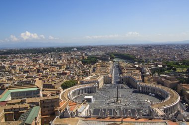 St. Peter Kilise kubbe Roma'dan