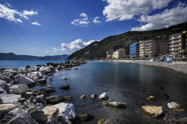 Chiavari şehir Liguria, İtalya