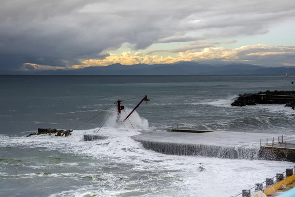 Onde nel mare — Foto Stock