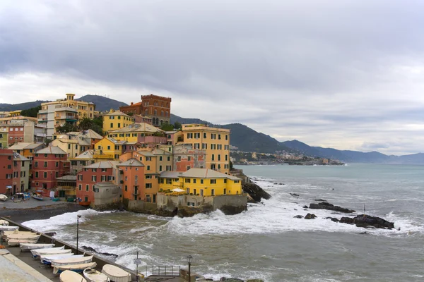 A Boccadassenear Genoa-öbölben — Stock Fotó