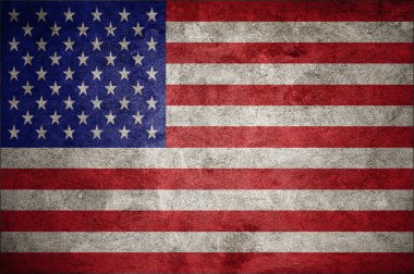 ABD bayrağı duvar. Amerika Birleşik Devletleri