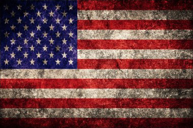ABD bayrağı duvar. Amerika Birleşik Devletleri