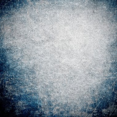 Grunge mavi beton duvar arkaplanı veya dokusu
