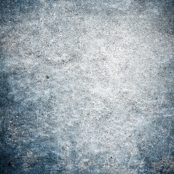 Grunge blauwe betonnen muur achtergrond of textuur — Stockfoto