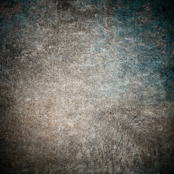 Grunge Blue concrete wall background or texture — 图库照片