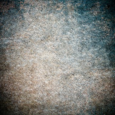 Grunge mavi beton duvar arkaplanı veya dokusu
