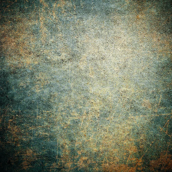 Grunge blaue Betonwand Hintergrund oder Textur — Stockfoto