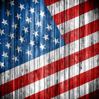 ABD bayrağı duvar. Amerika Birleşik Devletleri