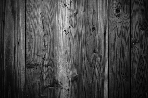 Black wood wall background — Stock Photo, Image