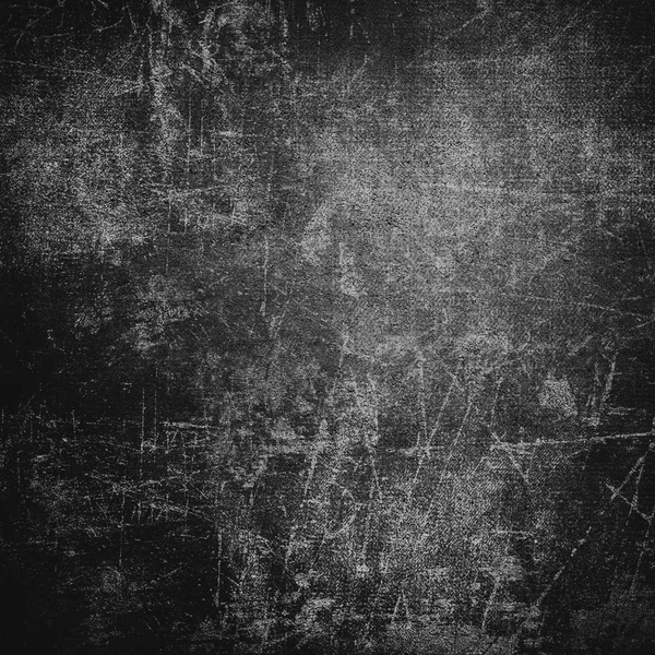 Zerkratzte dunkelschwarze oder graue Grunge Betonwand — Stockfoto