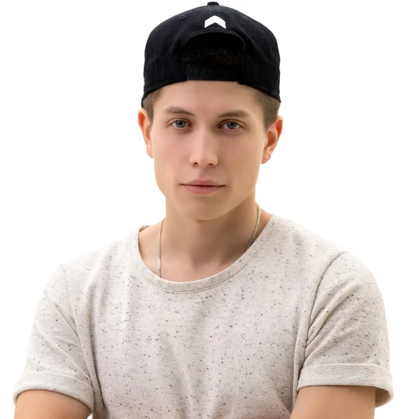 Handsome young dancer studio portrait — Stock Photo, Image