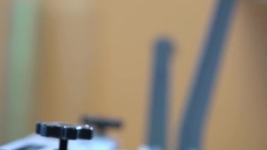 Paper binding machine mechanism in printing office