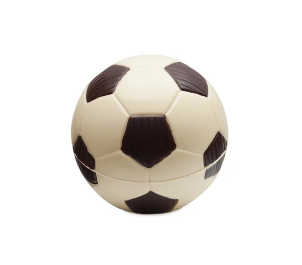 Νόστιμο Ποδόσφαιρο μπάλα από μικτή σοκολάτα — Φωτογραφία Αρχείου