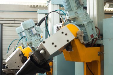 Modern fabrika üretim çizme için donatım