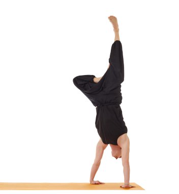 Amut Studio yapan esnek yoga erkek