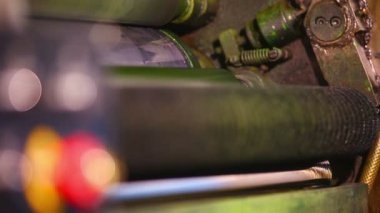 yakın çekim ayrıntı tipografi makine ve düğme