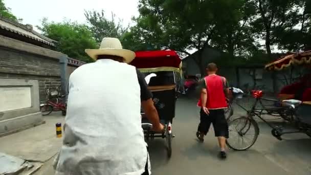 Viaje en trishaw — Vídeos de Stock