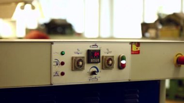 Makine üretim Atölye kontrol paneli