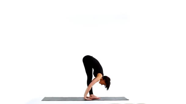 Saluto al sole asana part1 — Video Stock