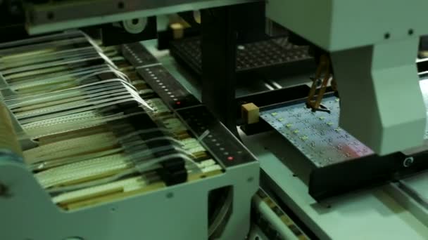 Ver proceso de fabricación de paneles led — Vídeos de Stock