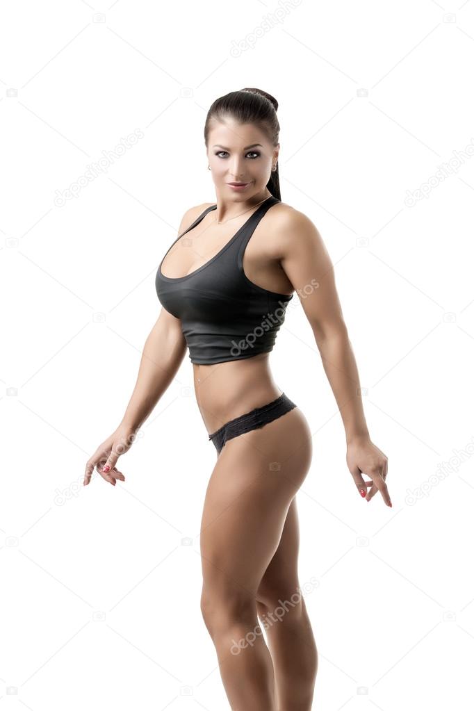 ビッグおっぱいとホット女性ボディービルダーの画像 ストック写真 C Wisky