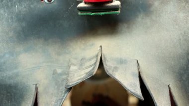 Çıktı günlüğü cylindering, makine, yakın çekim