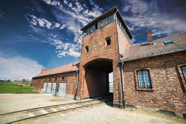 Birkenau concentratiekamp — Stockfoto