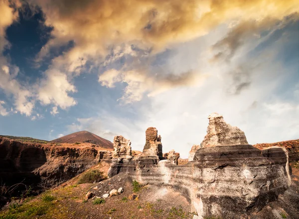 Cañón y cielo azul — Foto de Stock