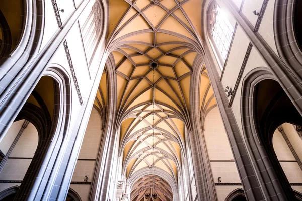 Cattedrale di Santa Elisabetta a Kosice all'interno — Foto Stock