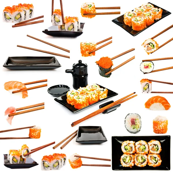 Sushi en saus — Stockfoto